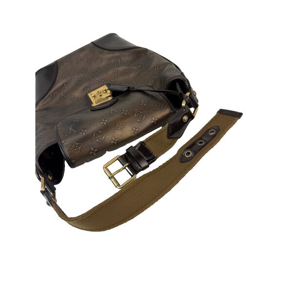 Louis Vuitton Vintage Bronze Monogram Sergeant GM Shoulder Bag - Picture 8 of 11